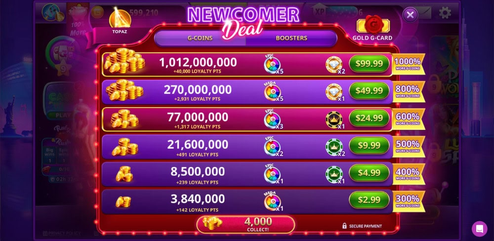 Gambino Slots Deposit Bonus