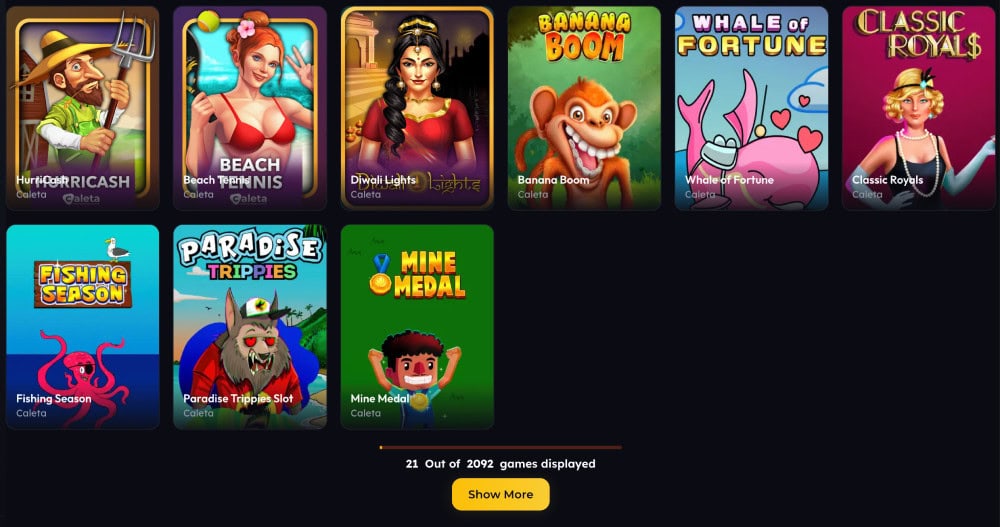 sweep las vegas slots